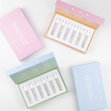 Mochiglow Perfume Sample Discovery Set Bundle with scents of Watermelon Soju, Strawberry Mochi, Lychee Jelly, Mango Sticky Rice, Peach Yogurt, Yuzu Passionfruit Guava, Jasmine Green Tea, Matcha Latte Cloud, White Rabbit Candy Vanilla Milk, Taro Ice Cream, Asian Bakery, Bubble Tea Brown Sugar Boba