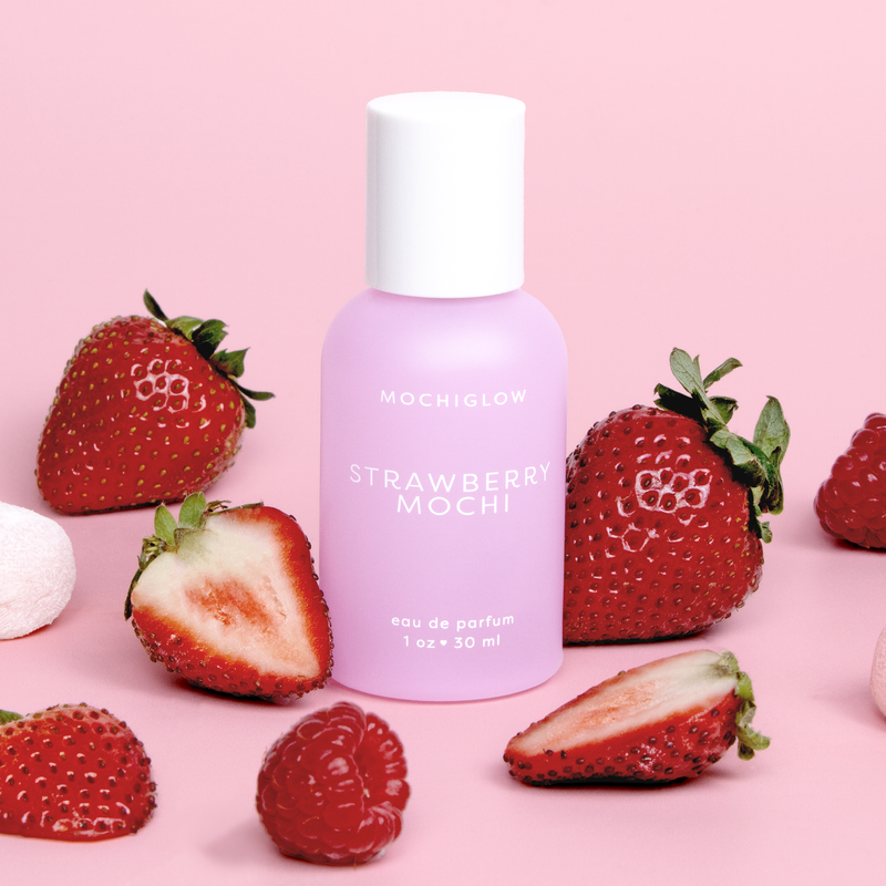 Strawberry Mochi Scented Perfume by Mochiglow